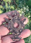 Stara Parzenica męska spinka do góralskiej koszuli