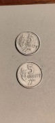 5 gr PRL  - 1963 r  - 2 sztuki