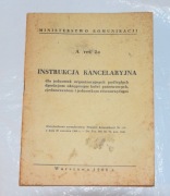 Instrukcja Kancelaryjna 1968 stacja Rusiec Łódzki