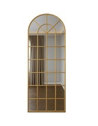 OGROMNE ZŁOTE LUSTRO OKNO SUPER FASON