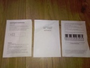 Elektroniczne Mini Pianino Instrukcja obsługi polski węgierski czeski