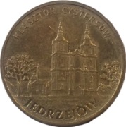 2 złote z 2009 rok - JĘDRZEJÓW KLASZTOR CYSTERSÓW + FOLDER W PDF - O. M. O.