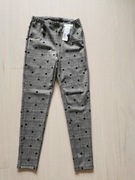 Legginsy dziewczęce w kratkę Calzedonia 9-10 lat nowe z metką