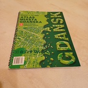 ATLAS MIASTA GDAŃSK - KOMPLETNY SKALA 1 : 10000 - UNIKAT.