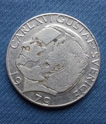 Moneta Szwecja 1 korona 1979
