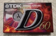 Kaseta magnetofonowa TDK D60