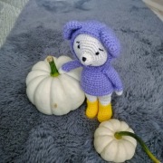 MIŚ HANDMADE NA SZYDEŁKU AMIGURUMI