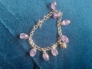 Bransoletka z ametystami