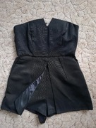 Kombinezon krótki sylwester święta czarny Topshop