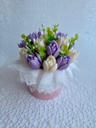 FLOWER Box urodziny prezent podziękowanie rocznica ślub wesele