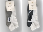 Zestaw Wielokolorowych SKARPET STOPEK SPORTOWYCH CERBER 43-45