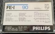 Kaseta magnetowonowa Phillips FE*I 90