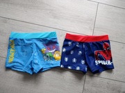 2 pary kąpielówek bokserek chłopięcych Spiderman i Pokemon 98/104 NOWE