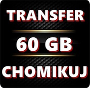 CHOMIKUJ TRANSFER  60 GB BEZTERMINOWO 