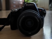 Aparat cyfrowy lustrzanka Sony Alpha DSLR-A390 + obiektyw