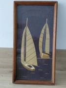 Obraz rękodzieło z PRL 