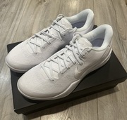 Nike Kobe 8 protro all white halo nowe buty 44 białe bryant nba la lakers