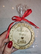 Okrągły magnes dla babci i dla dziadka prezent