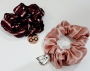 Zestaw gumek do włosów Harry Potter dla dzieci – 2 sztuki z zawieszkami