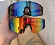 Okulary przeciwsłoneczne sportowe UV400 na rower spacer do samochodu 