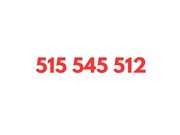 515 545 512 STARTER NJU MOBILE KARTA SIM UNIKATOWY ZŁOTY PROSTY ŁATWY NUMER