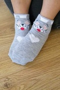 skarpetki szare 14-15 cm 0-3miesiące