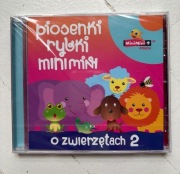 Piosenki rybki mini mini o zwierzętach 2 CD