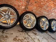 Felgi BORBET XR 18 + opony GOODYEAR 245/45R18 Zimowe