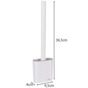 Szczotka WC elegancka trwała łatwa w czyszczeniu zestaw