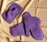 Zestaw rękawiczki i opaska 