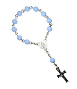 Różaniec dziesiątka Błękitna Podziękowania komunia