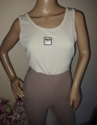 Bluzka na ramiączkach prążek prążkowana bokserka na lato