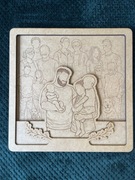 Personalizowany obraz ze zdjęcia|Drewniana pamiątka|Prezent na każdą okazję