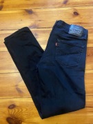 LEVI'S S81774AD  W 33 L 34 CZARNE JEANSY