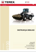 Instrukcja Obsługi TEREX TL100 PL