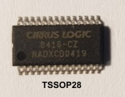 CS8416-CZ     192 kHz Digital Audio Receiver