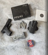 Walther PPQ M2 wiatrówka CO2 4,5 mm + akcesoria