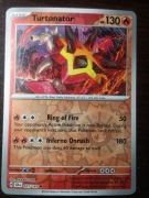 REVERSE HOLO Turtonator 025/142 Karta POKEMON TCG S&V Stellar Crown
