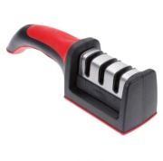 Ostrzałka do noży 3w1 Diamentowa Kuchenna Ręczna Mocna Osełka Stalka Noże