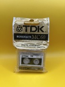 mc mini kaseta audio magnetofonowa TDK mc60