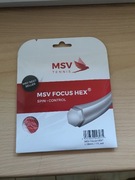 Naciąg tenisowy MSV Focus Hex 12m red  1,18mm
