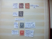 5szt. znaczki seria Fi U17 ODMIANA 1933r. Polska Fi U23 / 1954r. ORZEŁ