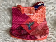 Torba Desigual pomarańczowo-różowa
