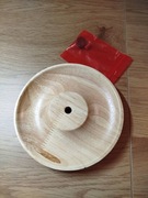 Drewniana podstawka pod kadzidełka