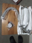 Bateria kuchenna Ferro Retro stojąca chrom (XR4)