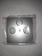 Płytka czołowa do gniazd RTV  Hager Polo Fiorena Aluminium - nowa