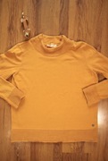Sweter s.Oliver r. L żółty damski bawełniany dł rękaw