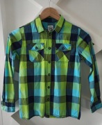 Koszula w kratkę rm. 140