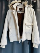 Biała kurtka damska Louis Vuitton M