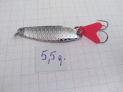 Błystki  wahadłowe - zestaw  2 szt. na okonie